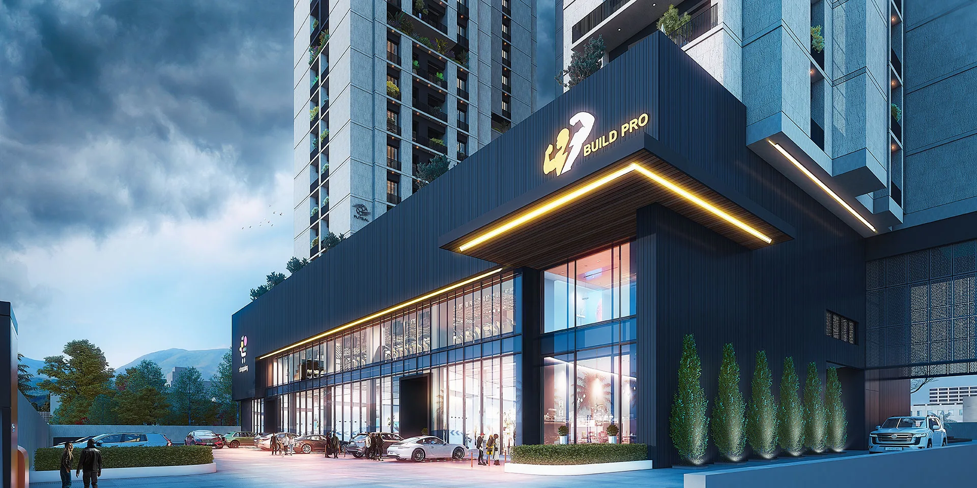 The Courtyard Residences Exterior View 12