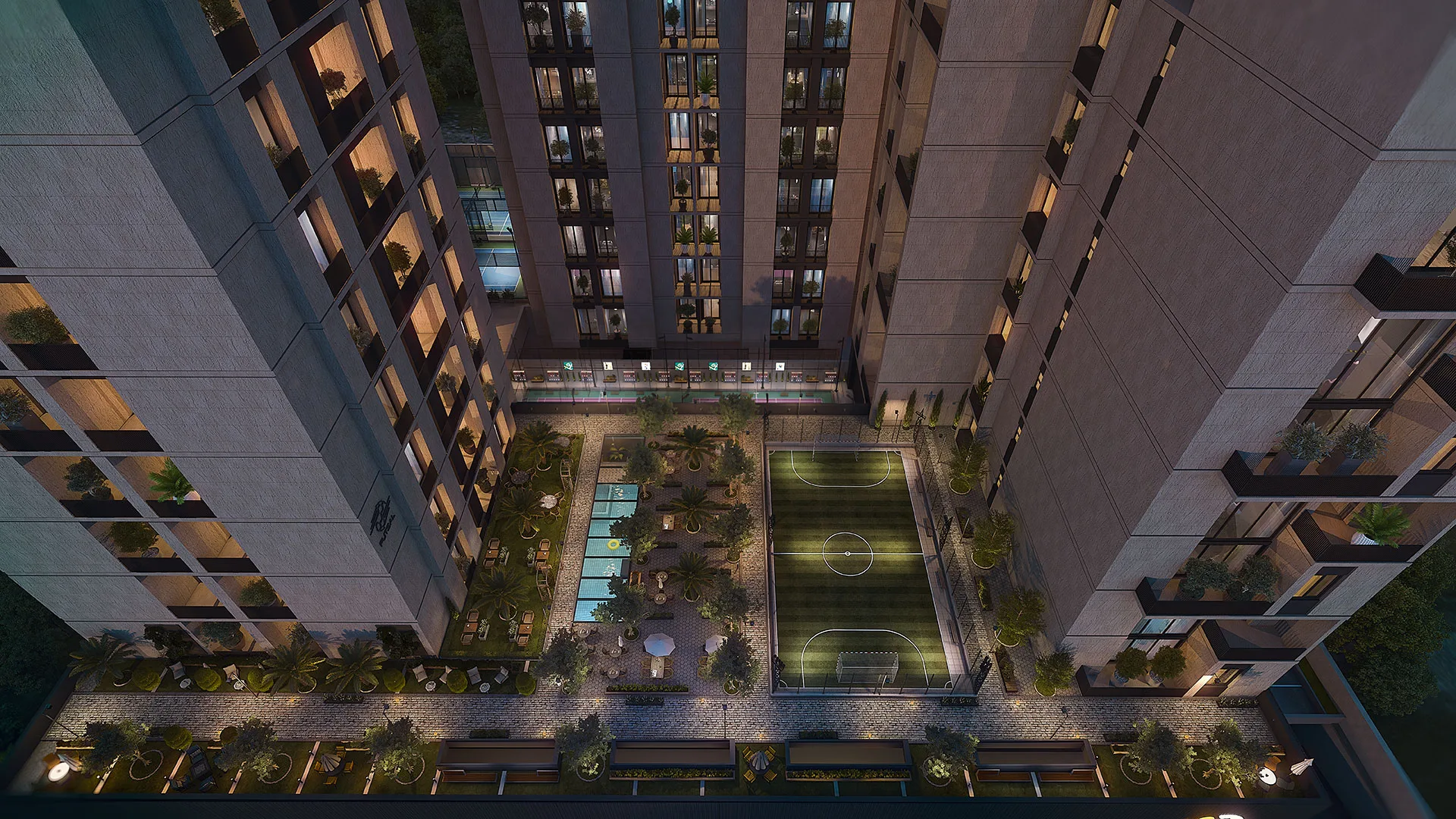 The Courtyard Residences Exterior View 03
